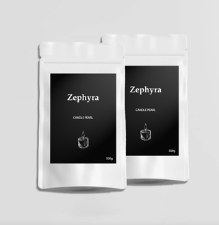 Bundle Candle Pearl by Zephyra 2 x 500g