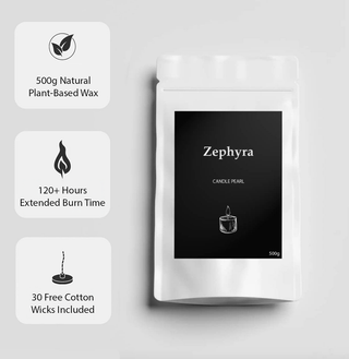 Bundle Candle Pearl by Zephyra 2 x 500g